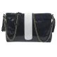 sac minima marine et gr�ge en veau fa�on l�zard